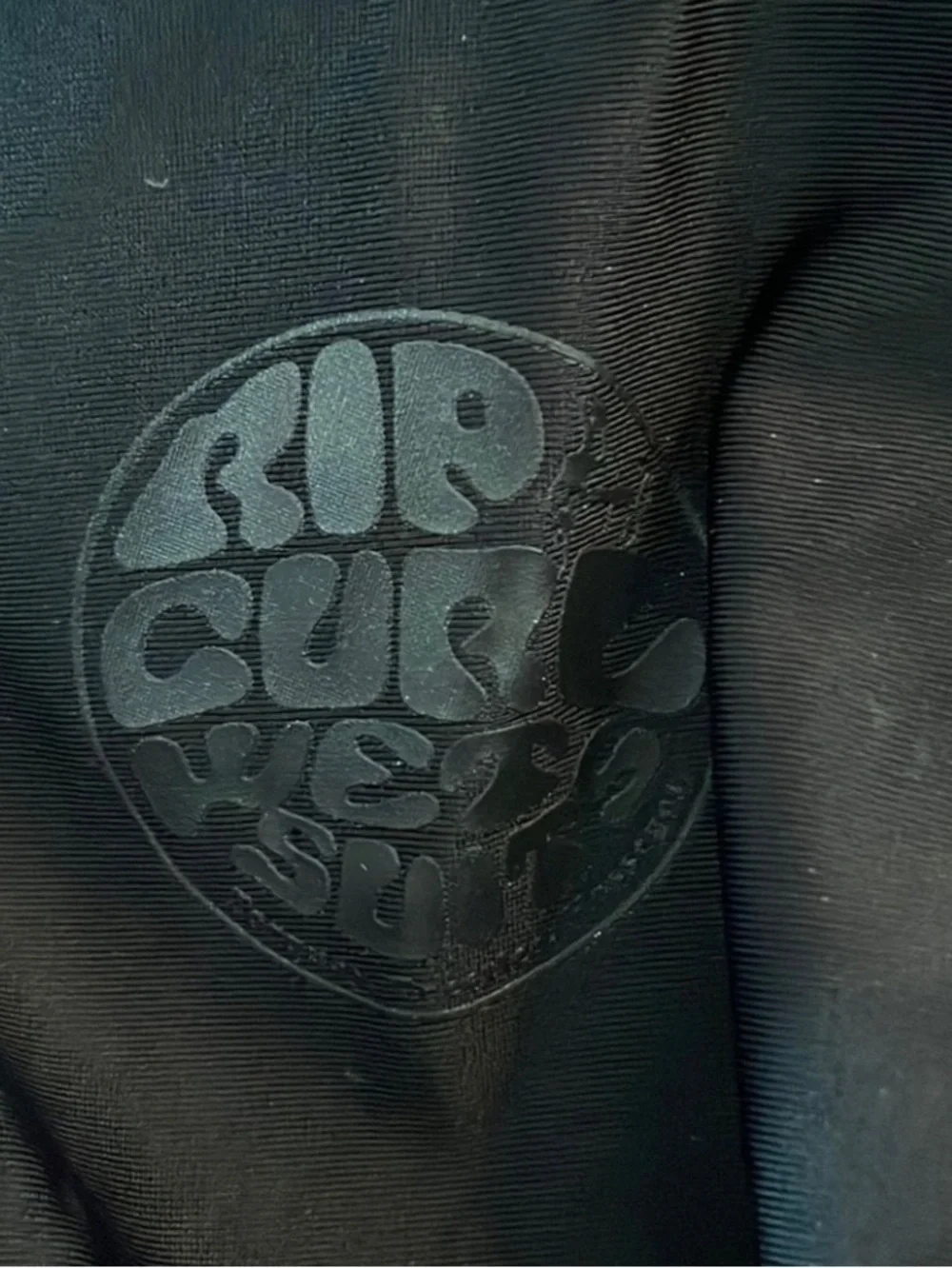 Rip Curl Kids Black Wet Suit Top Girls Size 4